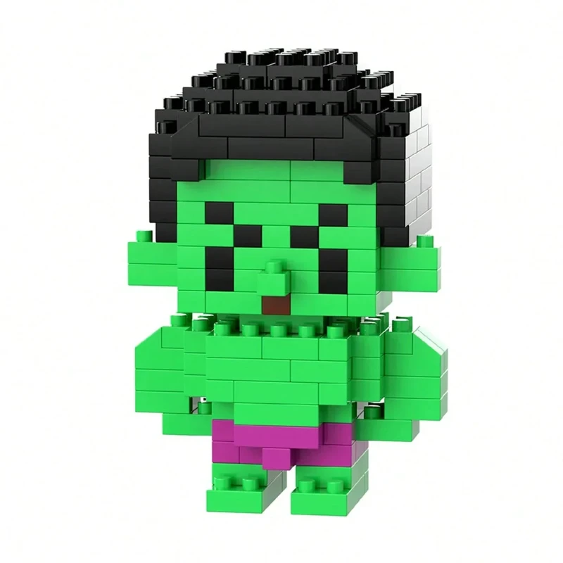 Hulk Mikro Blok Yapı Oyuncağı Mini Blok Koleksiyon Seti - F3023