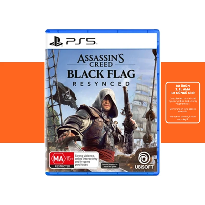 [2.EL] Assassin's Creed Black Flag Resynced PS5 Oyun