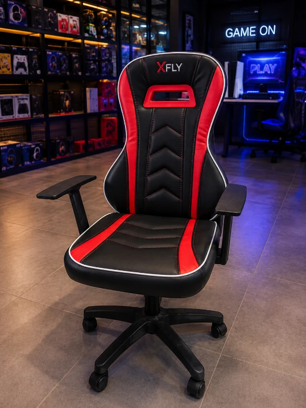 XFly Luppo Çocuk Oyuncu Koltuğu Kırmızı Ergonomik Bilgisayar ve Gaming Koltuğu - 1523D0488