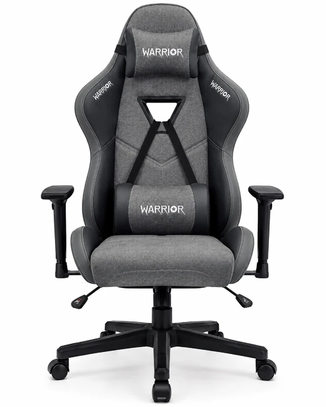Warrior Aragorn Kumaş Oyuncu Koltuğu Gri Ergonomik Bilgisayar ve Gaming Koltuğu - 1598B0512
