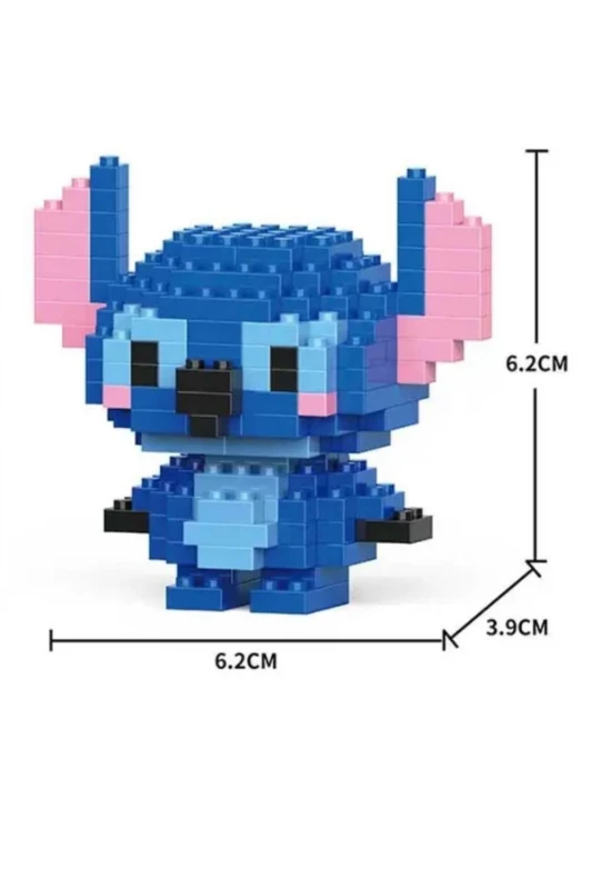 Stitch Mikro Blok Yapı Oyuncağı Mini Blok Koleksiyon Seti - Q5016
