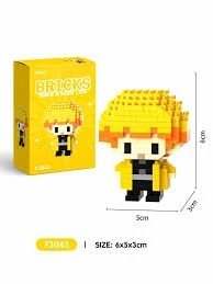 Bricks Loki Mini Mikro Blok Yapı Oyuncağı Puzzle Koleksiyon Seti - F3043